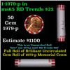 Image 1 : Shotgun Lincoln 1c roll, 1979-p 50 pcs Bank Wrapper.