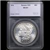 Image 4 : ***Auction Highlight*** 1878-p Rev '79 Morgan Dollar $1 Graded ms65+ BY SEGS (fc)