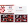 Image 1 : 2005 United States Silver Proof Set - 11 pc set, about 1 1/2 ounces of pure silver.