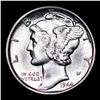 Image 2 : 1944-d Mercury Dime 10c Grades GEM++ FSB