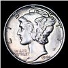Image 2 : 1944-p Mercury Dime 10c Grades GEM Unc
