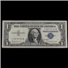 Image 2 : **Star Note** 1957B $1 Blue Seal Silver Certificate Grades vf+