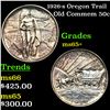 Image 1 : 1926-s Oregon Trail Old Commem Half Dollar 50c Grades GEM+ Unc