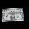 Image 2 : 2x Consecutive $1 Federal Reserve Notes (New York, NY), All CU Grades CU