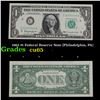 Image 1 : 1963 $1 Federal Reserve Note (Philadelphia, PA) Grades Gem CU