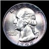 Image 2 : 1945-p Washington Quarter 25c Grades GEM+ Unc