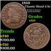 Image 1 : 1810 Classic Head half cent 1/2c Grades vf+