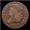 Image 2 : 1810 Classic Head half cent 1/2c Grades vf+