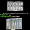 Image 1 : 9x Consecutive 1957B $1 Blue Seal Silver Certificates, All CU! Grades CU