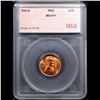 Image 4 : ***Auction Highlight*** 1954-s Lincoln Cent Near TOP POP! 1c Graded ms67+ rd By SEGS (fc)