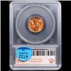 Image 5 : ***Auction Highlight*** 1954-s Lincoln Cent Near TOP POP! 1c Graded ms67+ rd By SEGS (fc)