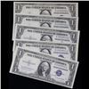 Image 2 : 5x Consecutive 1935G $1 Blue Seal Silver Certificates, All CU! Grades CU