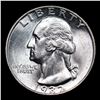 Image 2 : 1932-p Washington Quarter 25c Grades Choice+ Unc