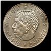 Image 2 : 1955 (TS) Sweden 1 Krona Silver KM# 826 Grades Select Unc