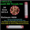 Image 1 : Shotgun Lincoln 1c roll, 1972-d 50 pcs Bank Wrapper.