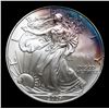 Image 2 : 2004-p Silver Eagle Dollar $1 Grades GEM+++ Unc