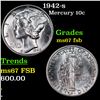 Image 1 : 1942-s Mercury Dime 10c Grades GEM++ FSB