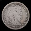 Image 2 : 1907-p Barber Quarter 25c Grades g+