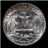 Image 3 : 1942-p Washington Quarter 25c Grades GEM+ Unc