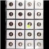 Image 2 : 20x Proof Washington Quarters in a Page, Dates from 1968 to 2009! Washington Quarter 25c Grades Bril