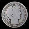 Image 2 : 1908-d Barber Half Dollars 50c Grades vg, very good