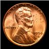 Image 2 : 1954-s Lincoln Cent 1c Grades Gem+ Unc RD