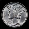 Image 2 : 1942-s Mercury Dime 10c Grades GEM++ Unc