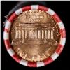 Image 2 : Shotgun Lincoln 1c roll, 1959-d 50 pcs Bank Wrapper.
