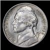 Image 2 : 1938-s Jefferson Nickel 5c Grades Select+ Unc