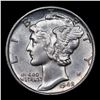 Image 2 : 1942-s Mercury Dime 10c Grades GEM+ Unc