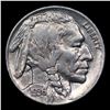 Image 2 : 1936-p Buffalo Nickel 5c Grades Select Unc