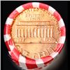 Image 2 : Shotgun Lincoln 1c roll, 1964-d 50 pcs Bank Wrapper.