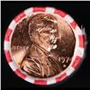 Image 2 : Shotgun Lincoln 1c roll, 1974-d 50 pcs Bank Wrapper.