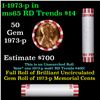 Image 1 : Shotgun Lincoln 1c roll, 1973-p 50 pcs Bank Wrapper.