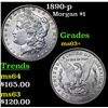 Image 1 : 1890-p Morgan Dollar $1 Grades Select+ Unc
