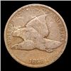 Image 2 : 1858 SL Flying Eagle Cent 1c Grades vf+