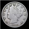 Image 2 : 1912 Liberty Nickel 5c Grades vg+