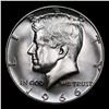 Image 2 : 1966 sms Kennedy Half Dollar 50c Grades sp66+