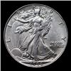 Image 2 : 1944-p Walking Liberty Half Dollar 50c Grades Select Unc