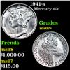 Image 1 : 1941-s Mercury Dime 10c Graded ms67+ BY SEGS