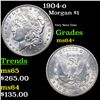 Image 1 : 1904-o Morgan Dollar $1 Grades Choice+ Unc