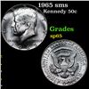 1965 sms Kennedy Half Dollar 50c Grades sp65