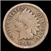 Image 2 : 1863 Indian Cent 1c Grades vg+