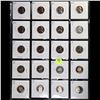 Image 2 : 20x Proof Jefferson Nickels in a Page, Dates from 1959 to 2005! Jefferson Nickel 5c Grades Brilliant