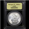 Image 4 : ***Auction Highlight*** 1899-s Morgan Dollar $1 Graded GEM Unc By USCG (fc)