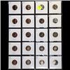 Image 2 : 20x Proof Jefferson Nickels in a Page, Dates from 1959 to 2005! Jefferson Nickel 5c Grades Brilliant