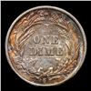 Image 3 : 1907-s Barber Dime 10c Grades Choice AU/BU Slider
