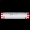 Image 2 : Shotgun Lincoln 1c roll, 1976-d 50 pcs Bank Wrapper.