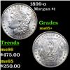 Image 1 : 1899-o Morgan Dollar $1 Grades GEM+ Unc