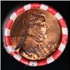 Image 2 : Shotgun Lincoln 1c roll, 1960-d 50 pcs Bank Wrapper.